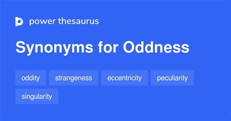 oddness synonym|odd adjectives.